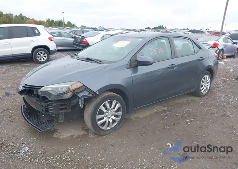 2018 Toyota Corolla Le from USA, damaged, VIN 2T1BURHE1JC068722